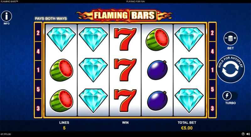 Flaming Bars gameplay screenshot