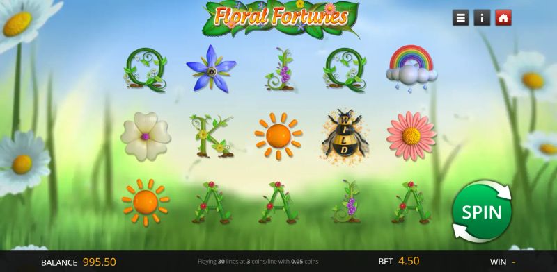 Floral Fortunes gameplay screenshot