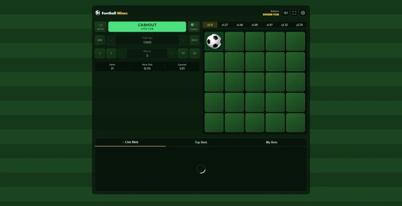 Football Mines gameplay screenshot