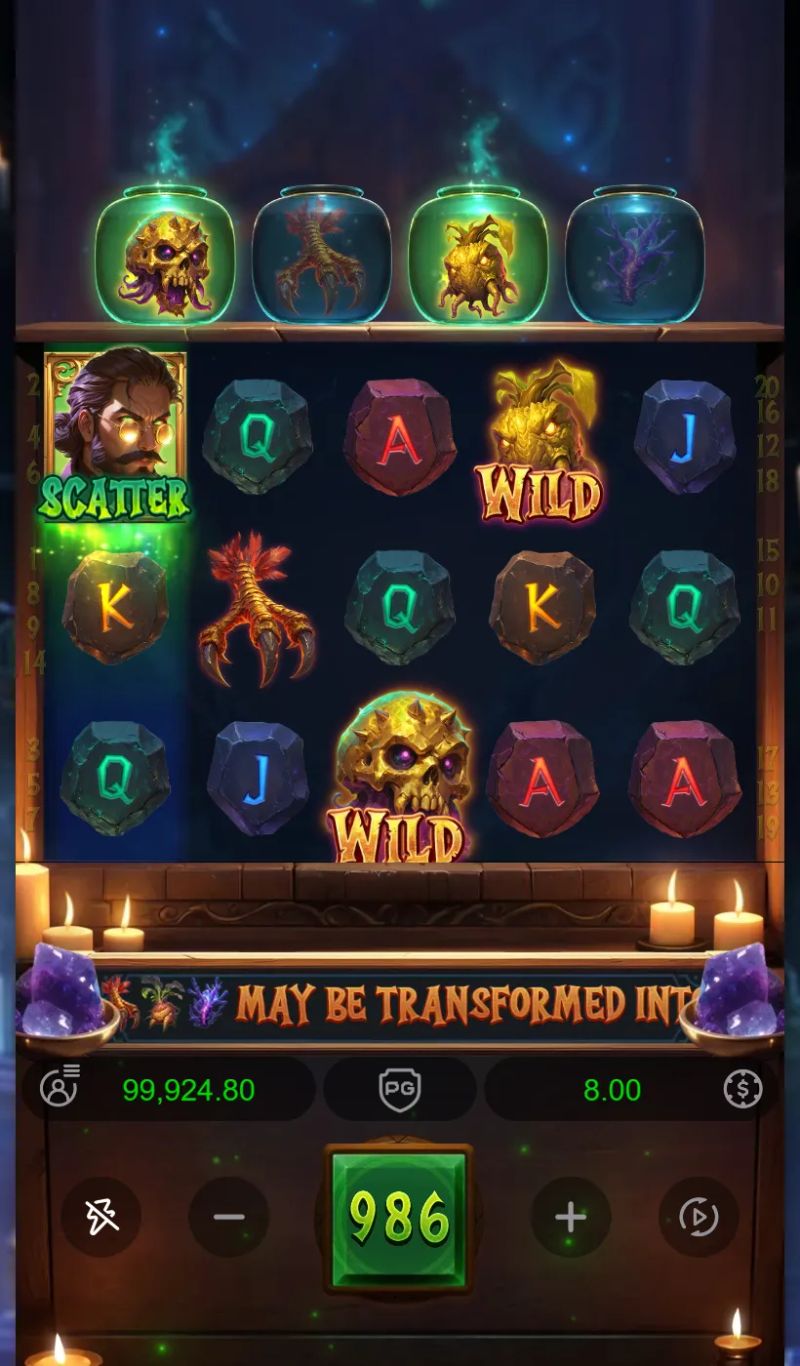 Forbidden Alchemy gameplay screenshot