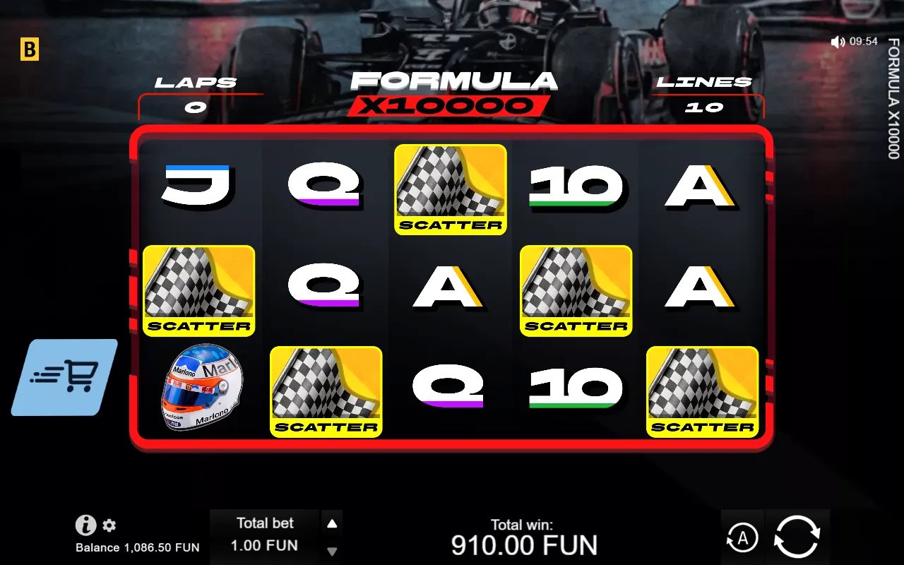 Formula X10000 - screenshot 1