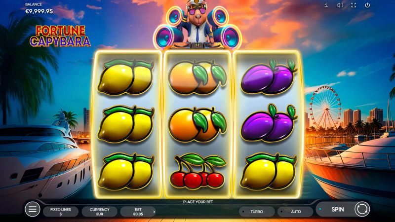 Fortune Capybara gameplay screenshot
