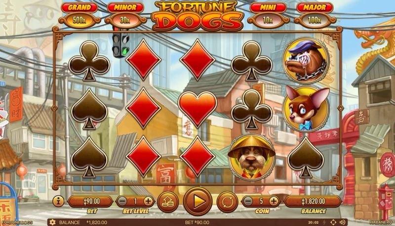 Fortune Dogs gameplay screenshot