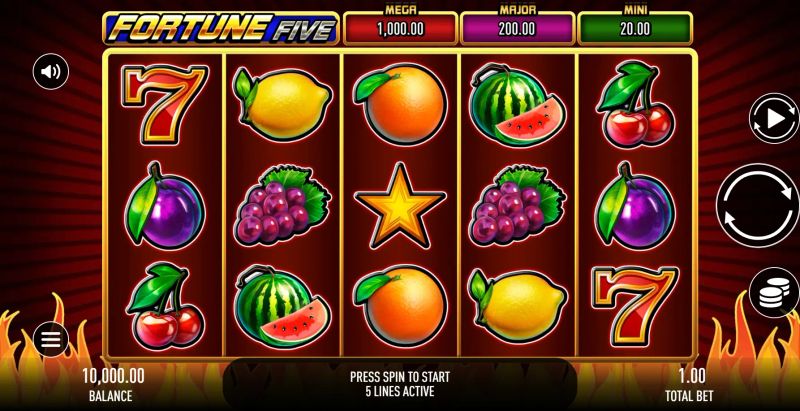 Fortune Five gameplay screenshot