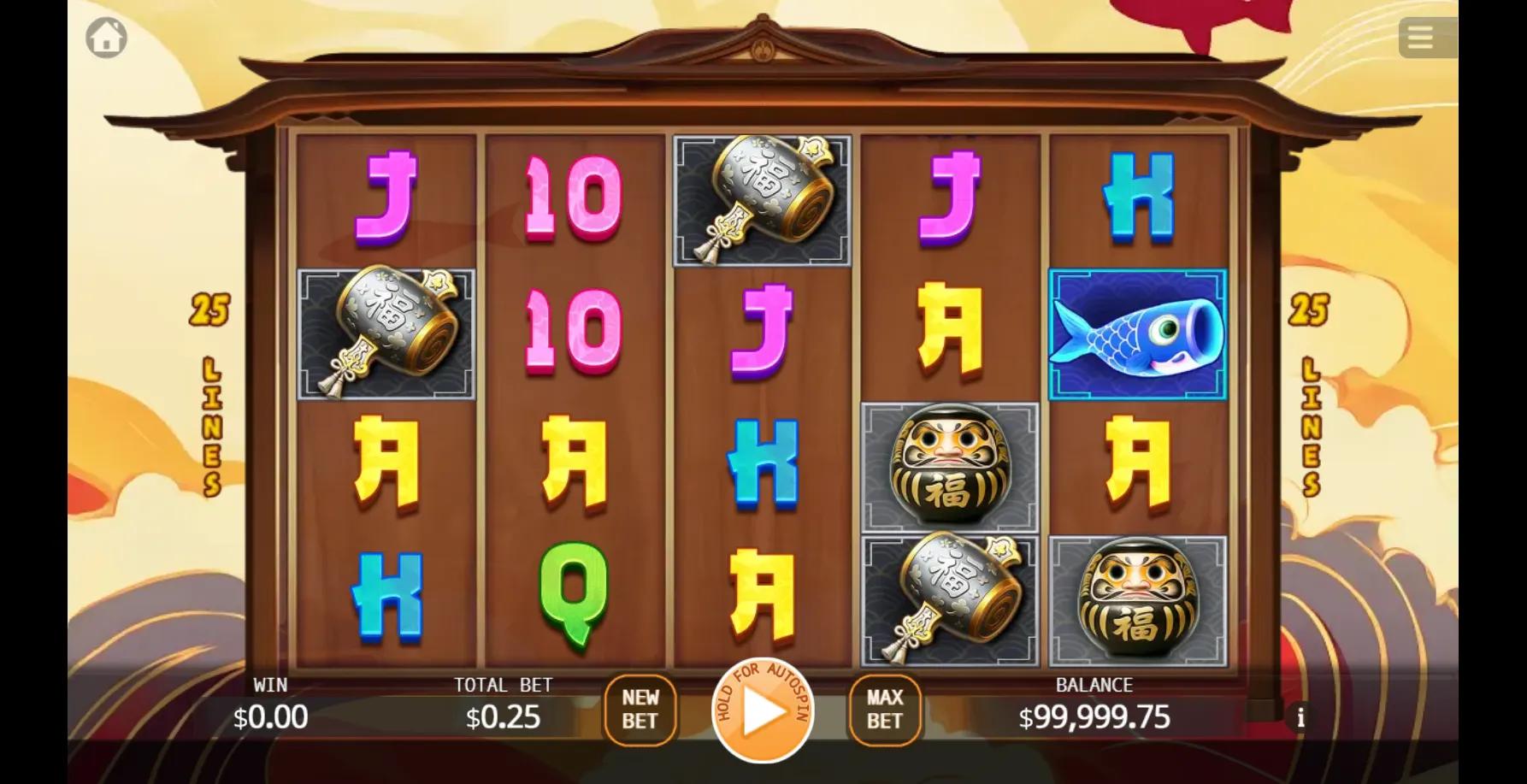 Fortune Hammer slot gameplay screenshot