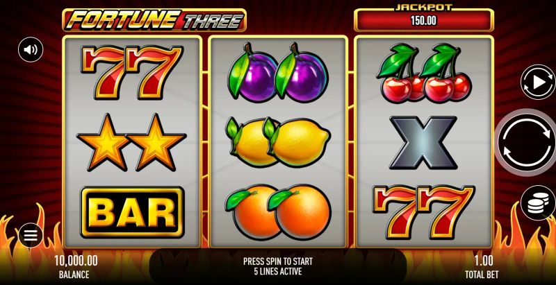 Fortune Three gameplay screenshot