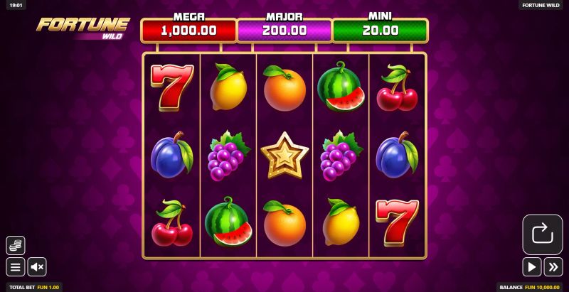 Fortune Wild gameplay screenshot
