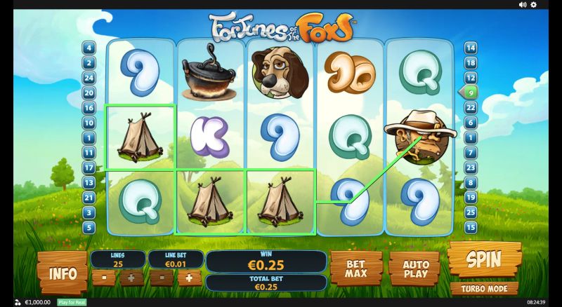Fortunes of the Fox gameplay screenshot