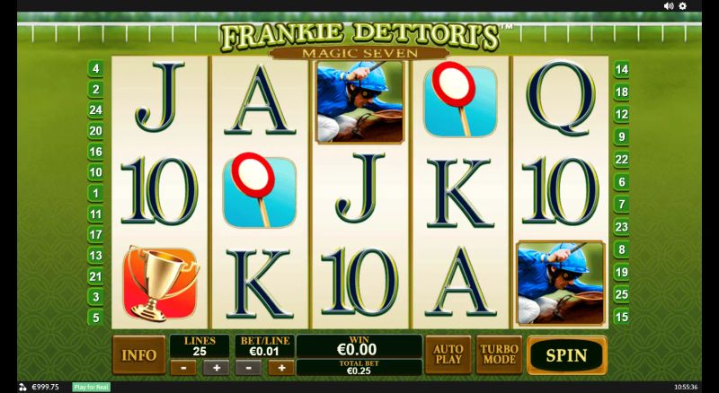 Frankie Dettori's Magic Seven gameplay screenshot