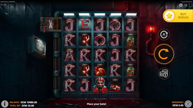 Freak Machine gameplay screenshot