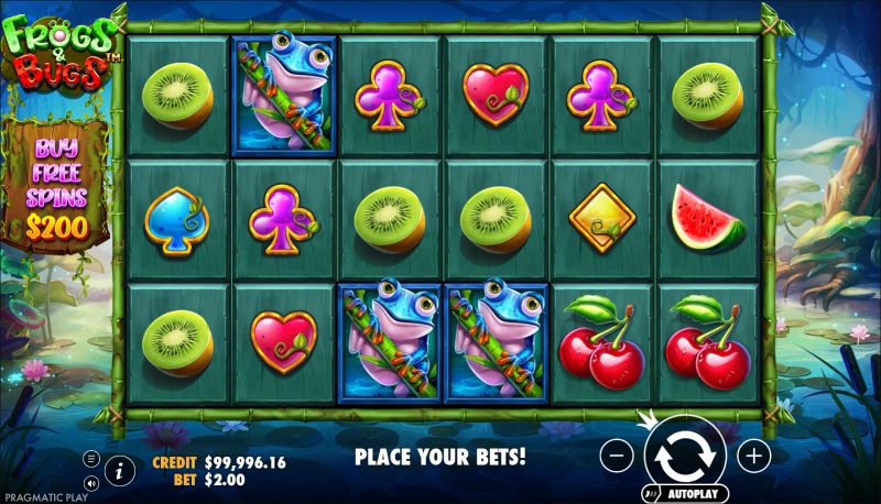 Frogs & Bugs gameplay screenshot