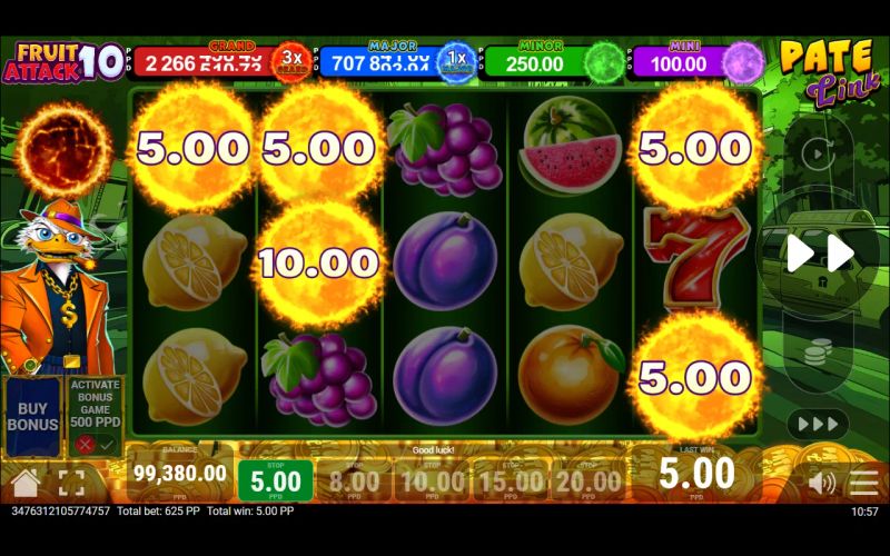 Fruit Attack 10 Pate Link gameplay screenshot