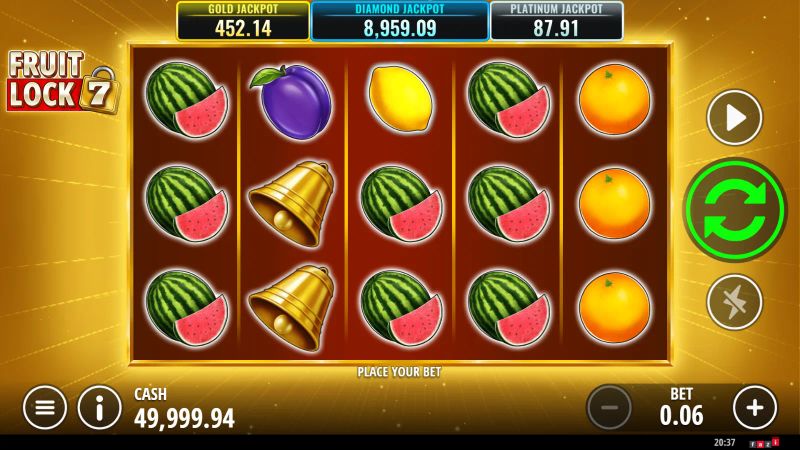 Fruit Lock 7 gameplay screenshot