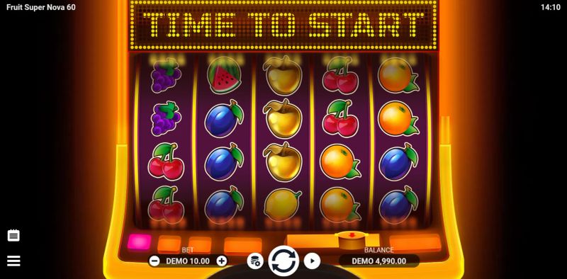 Fruit Super Nova 60 gameplay screenshot