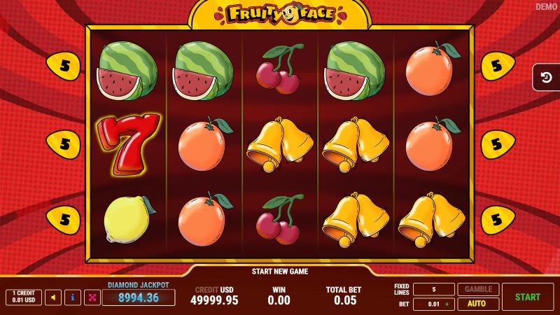 Fruity Face gameplay screenshot