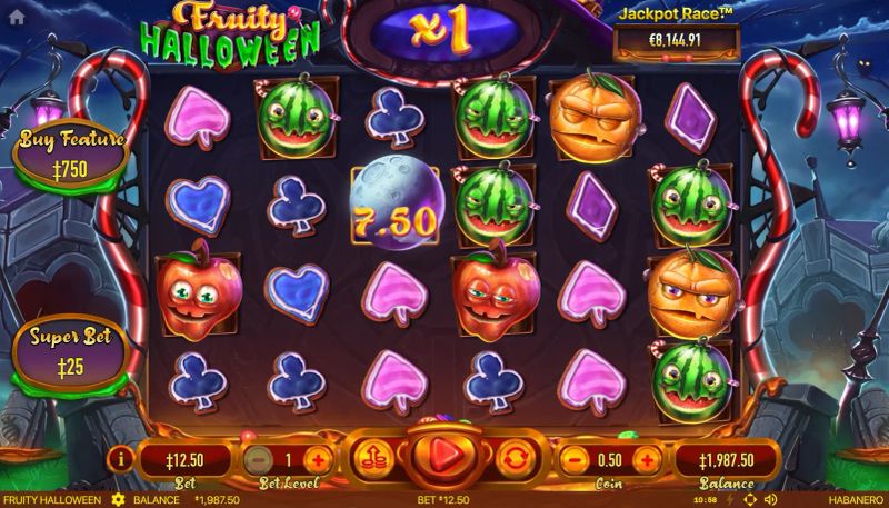 Fruity Halloween gameplay screenshot