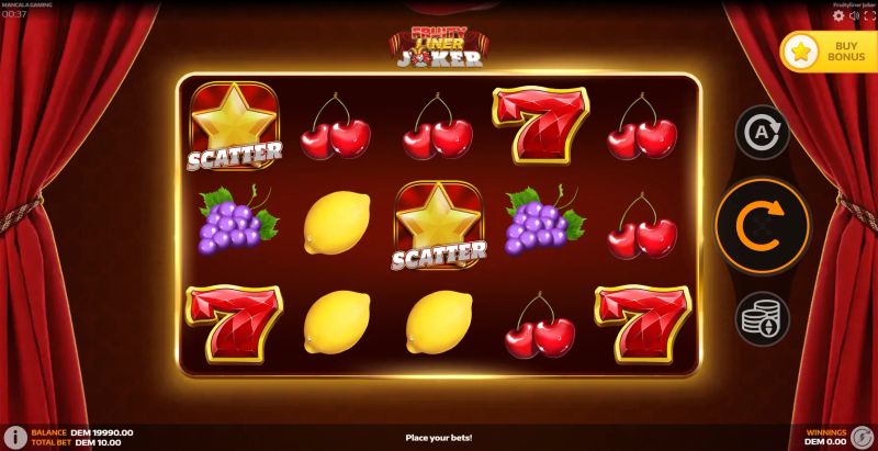 Fruityliner Joker gameplay screenshot