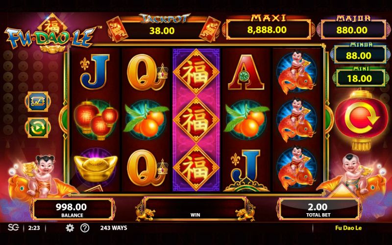 Fu Dao Le gameplay screenshot