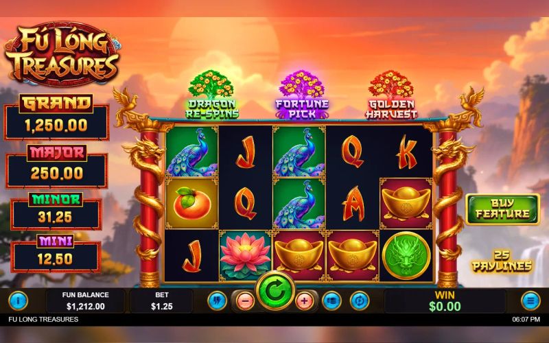 Fu Long Treasures gameplay screenshot