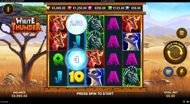 Full Moon: White Thunder gameplay screenshot