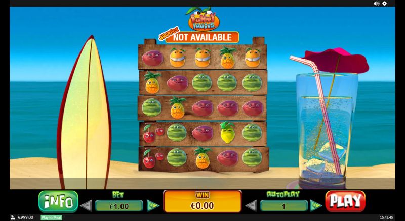Funky Fruits Jackpot gameplay screenshot