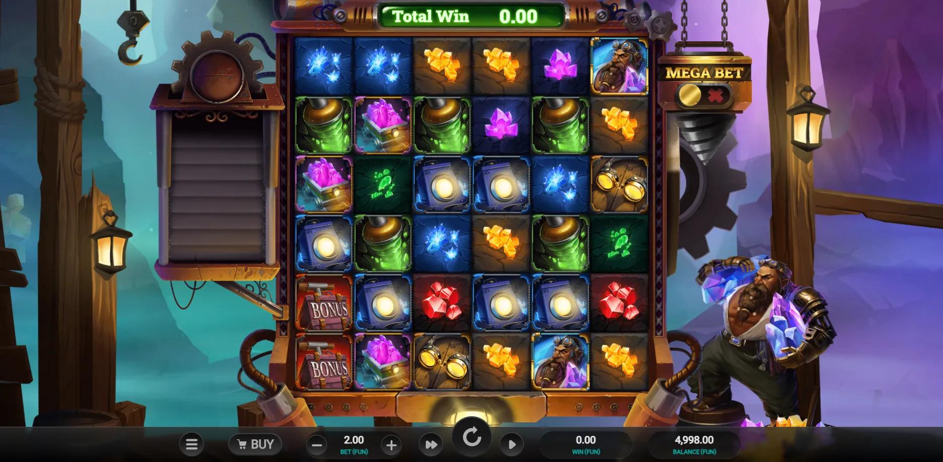 Gadgets 'N' Goggles slot gameplay screenshot