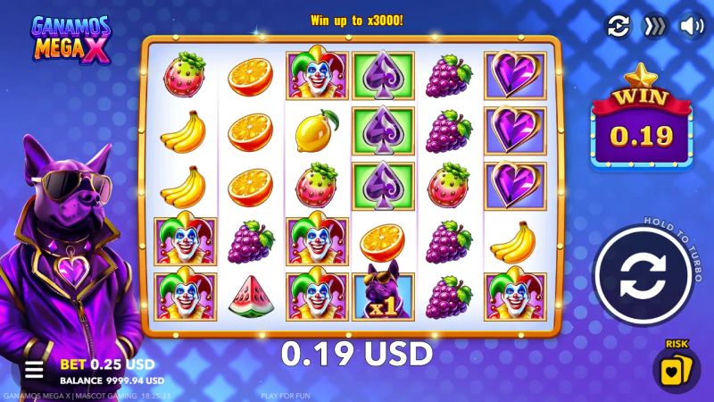 Ganamos Mega X gameplay screenshot