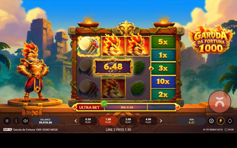 Garuda da Fortuna 1000 gameplay screenshot