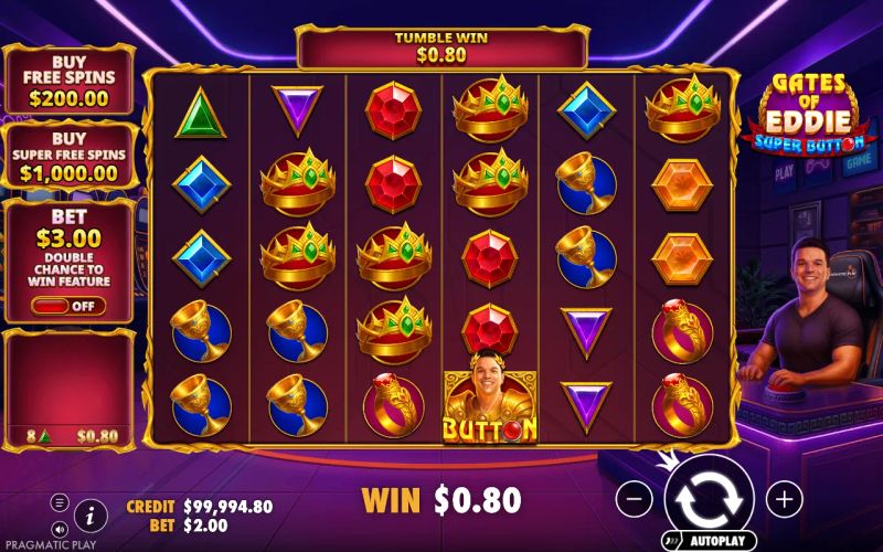 Gates of Eddie Super Button gameplay screenshot