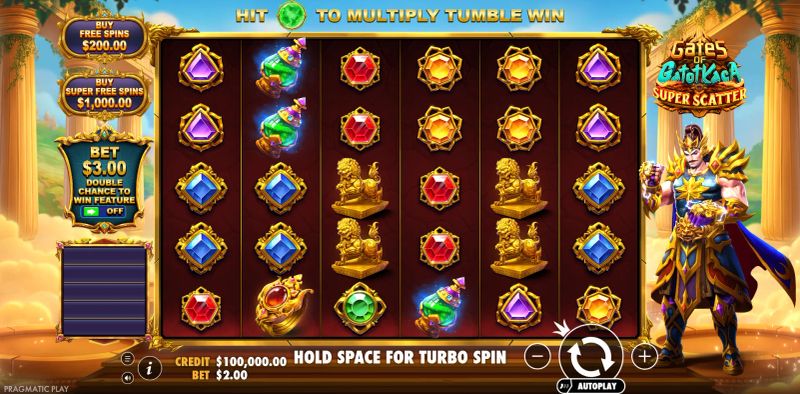 Gates of Gatot Kaca Super Scatter gameplay screenshot