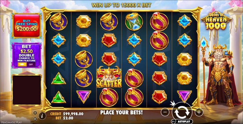 Gates of Heaven 1000 gameplay screenshot