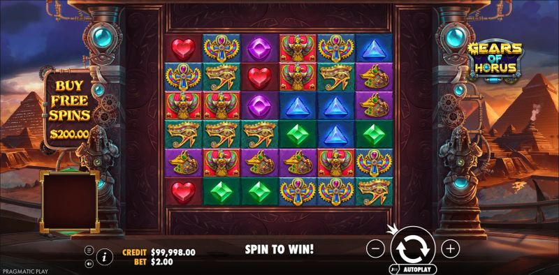 Gears of Horus gameplay screenshot