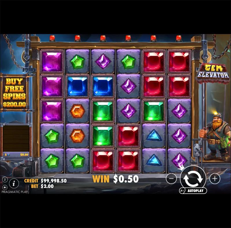 Gem Elevator gameplay screenshot