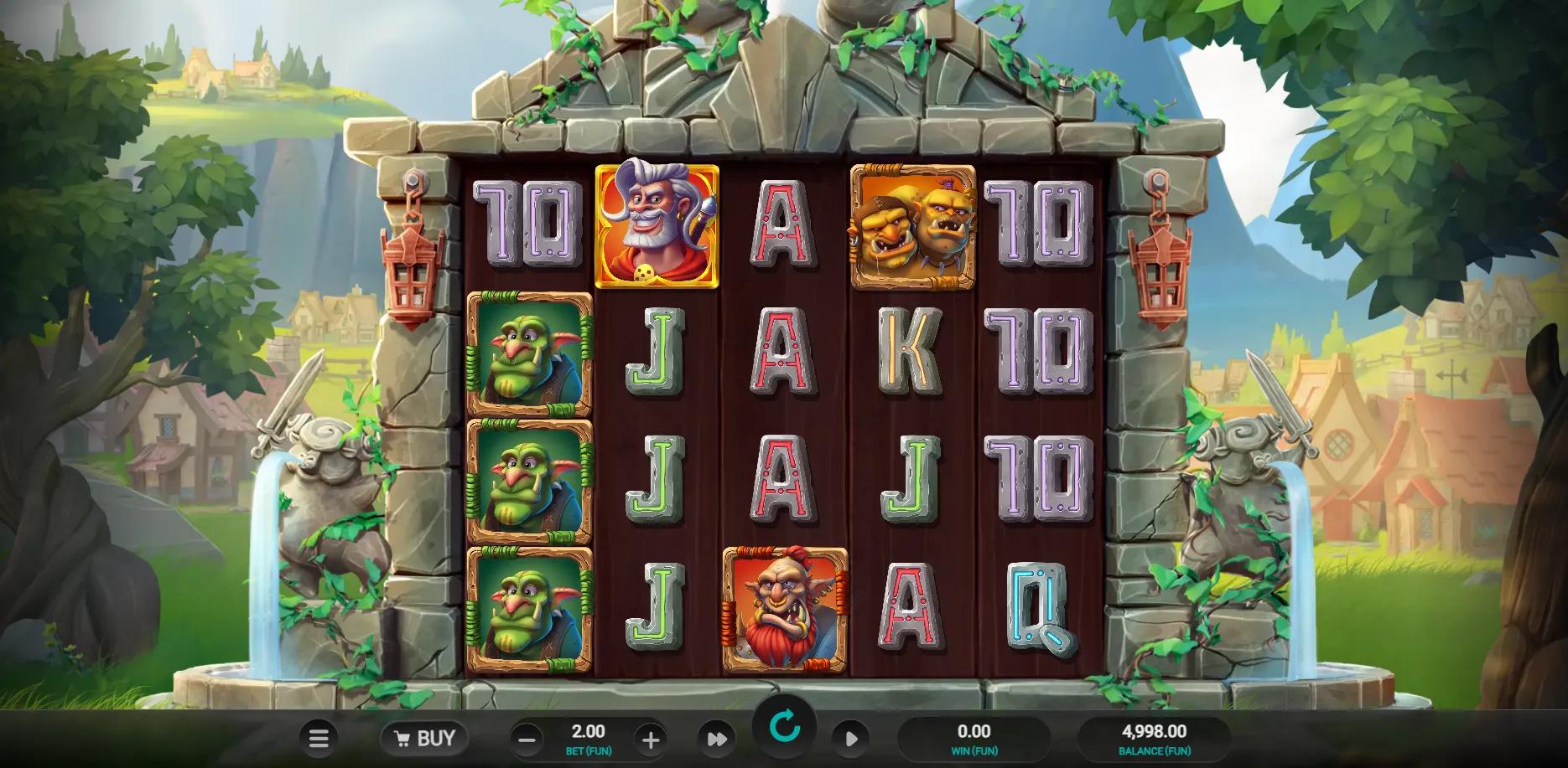 Giants & Sheep slot gameplay screenshot