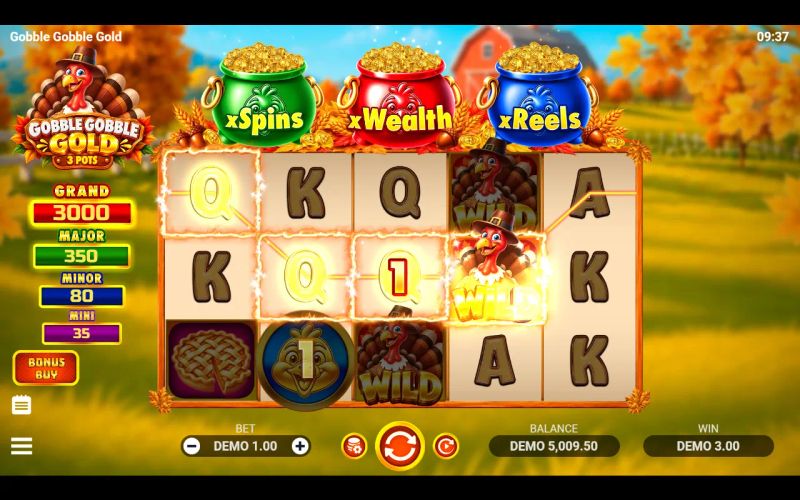 Gobble Gobble Gold gameplay screenshot