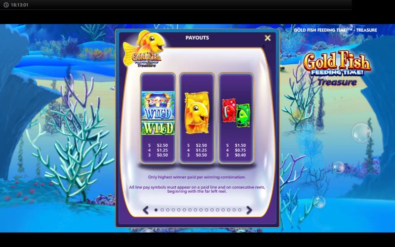 Gold Fish Feeding Time! Treasure gameplay screenshot