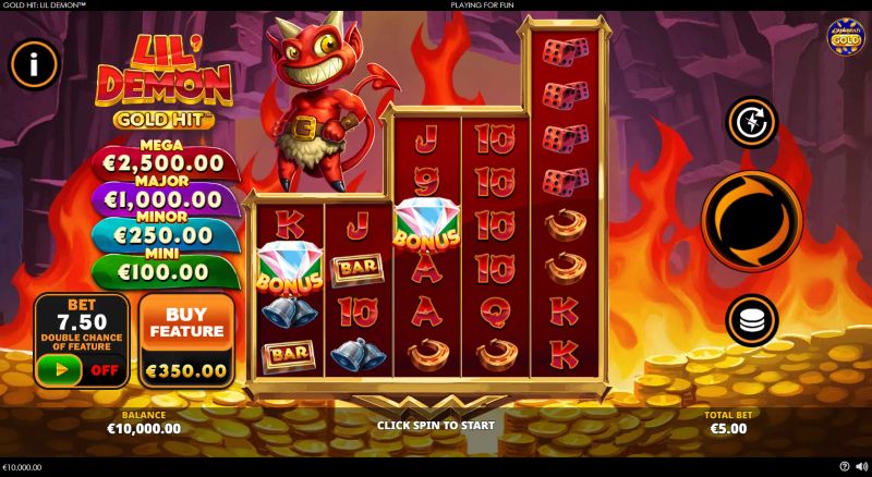Gold Hit: Lil Demon gameplay screenshot