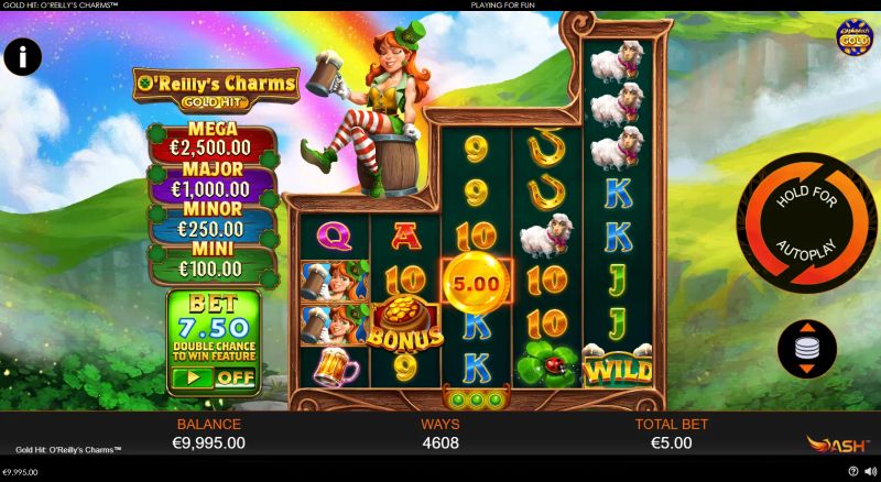 Gold Hit: O'Reilly's Charms gameplay screenshot