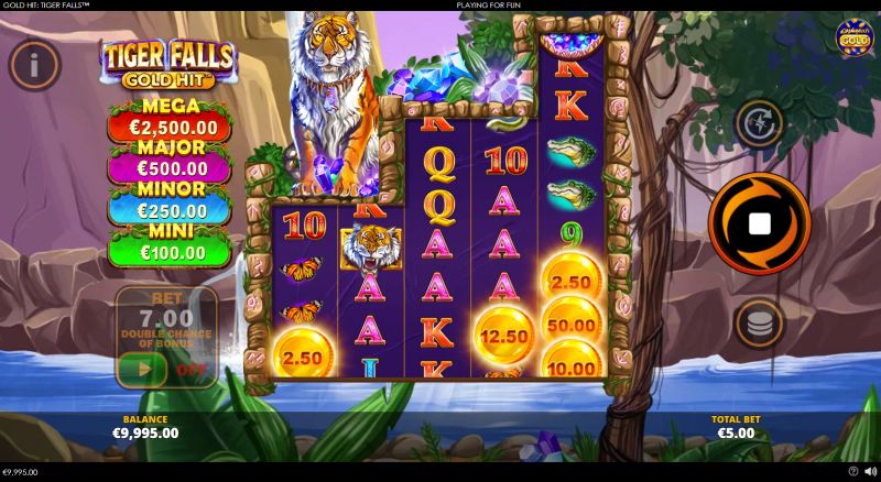 Gold Hit: Tiger Falls gameplay screenshot