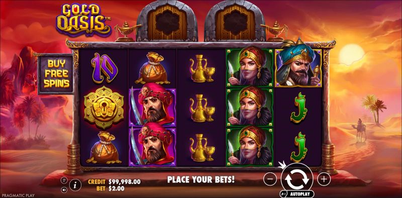 Gold Oasis gameplay screenshot