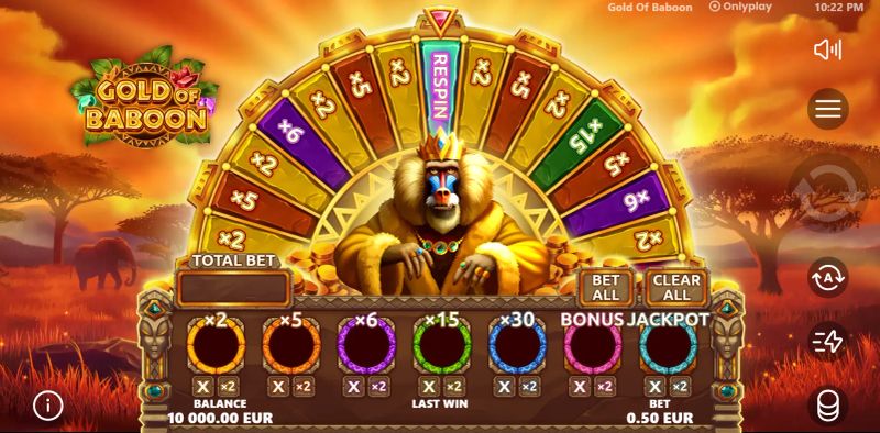 Gold of Baboon gameplay screenshot