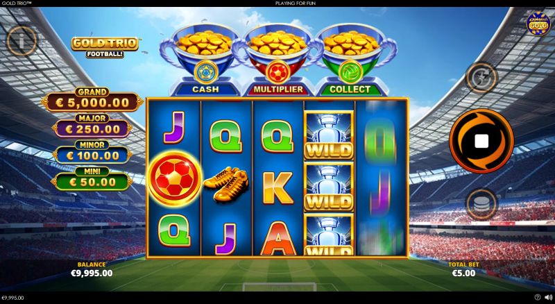 Gold Trio: Football! gameplay screenshot