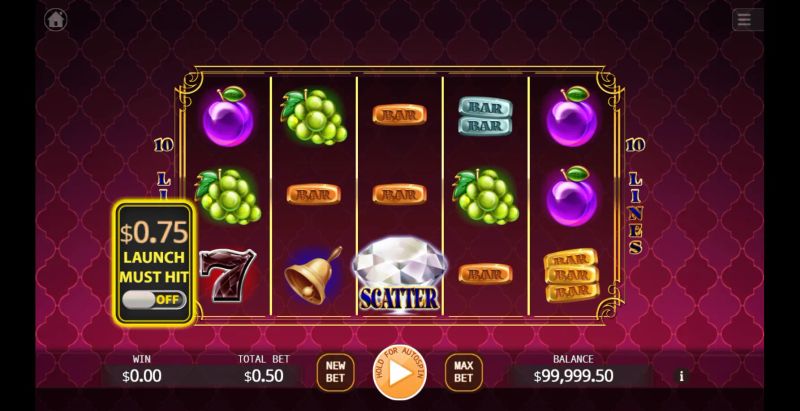 Golden 777 VIP gameplay screenshot