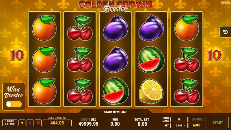 Golden Crown Booster gameplay screenshot
