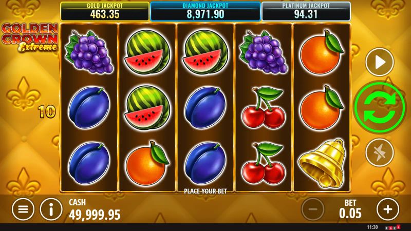 Golden Crown Extreme gameplay screenshot