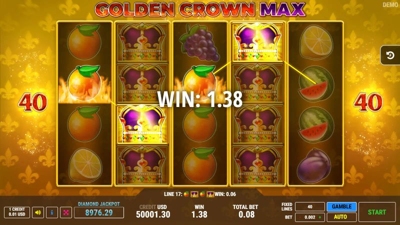 Golden Crown Max gameplay screenshot