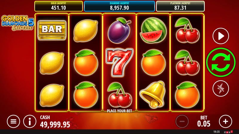 Golden Diamonds 5 Extreme gameplay screenshot