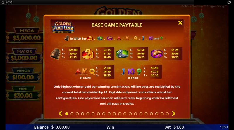 Golden Fire Link - Dragon Song gameplay screenshot