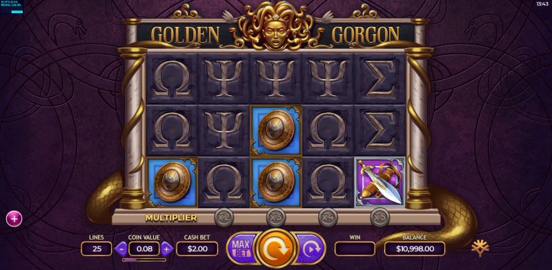 Golden Gorgon gameplay screenshot