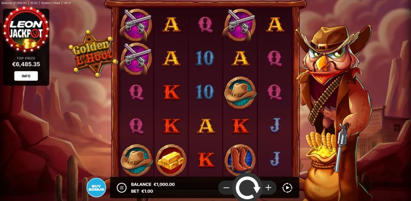 Golden L'Hoot gameplay screenshot